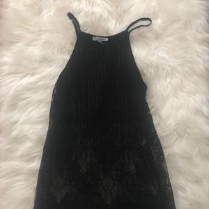 Lace tank top